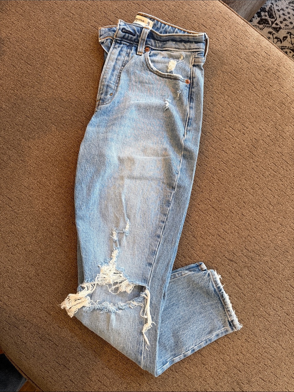 A&F skinny high rise curve love